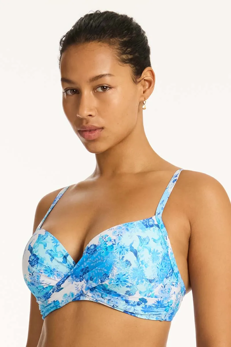 Daisyfield Cross Front Moulded Cup Bra sold by Sea Level Australia product image thumbnail 4
