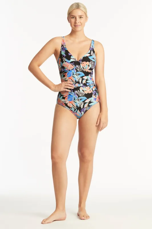 Botanica Cross Front One Piece sold by Sea Level Australia