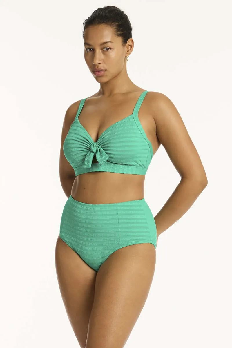 Capri Panelled High Waist Pant sold by Sea Level Australia