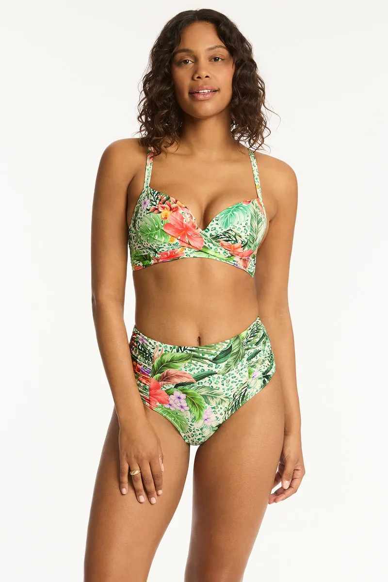 Dolce Cross Front Moulded Cup Bra sold by Sea Level Australia