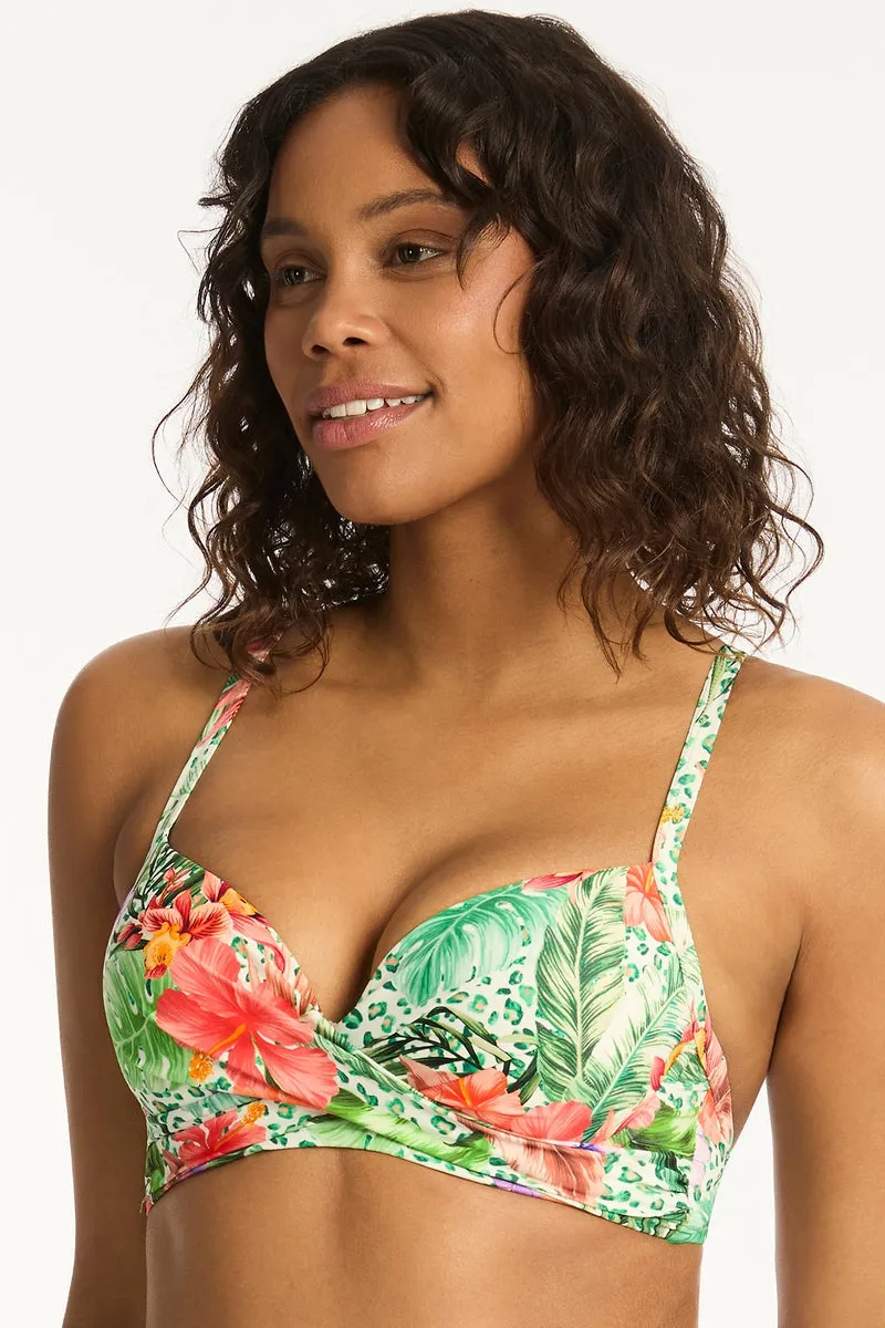 Dolce Cross Front Moulded Cup Bra sold by Sea Level Australia product image thumbnail 2