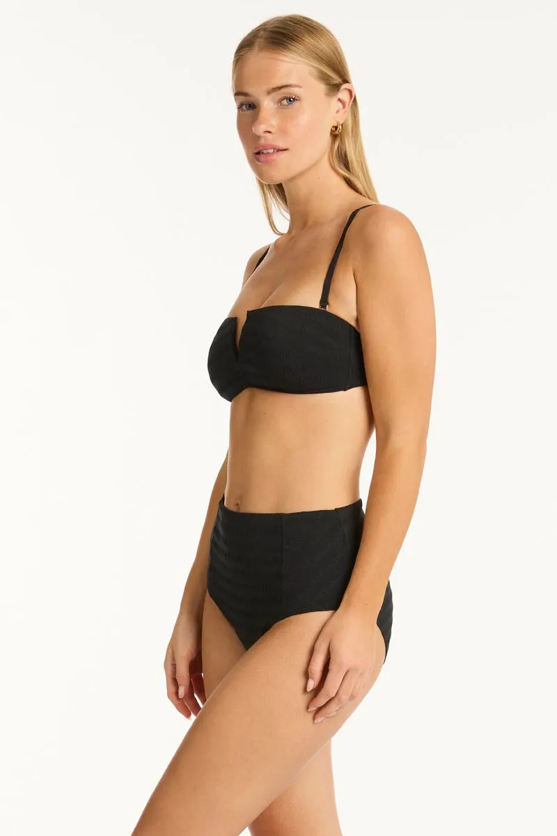 Palisades Panelled High Waist Pant sold by Sea Level Australia