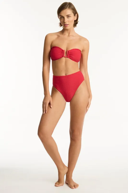 Honeycomb Retro High Waist Pant sold by Sea Level Australia
