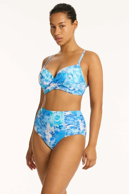 Daisyfield High Waist Gathered Side Pant sold by Sea Level Australia