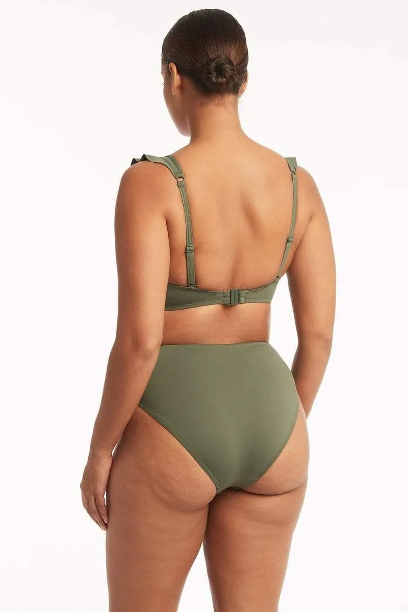 Eco Essentials F Cup Frill Underwire Bra sold by Sea Level Australia product image thumbnail 4