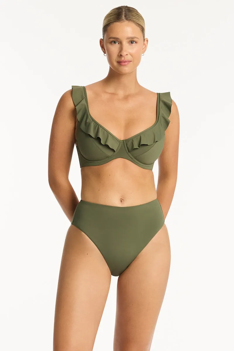 Eco Essentials F Cup Frill Underwire Bra sold by Sea Level Australia product image thumbnail 5