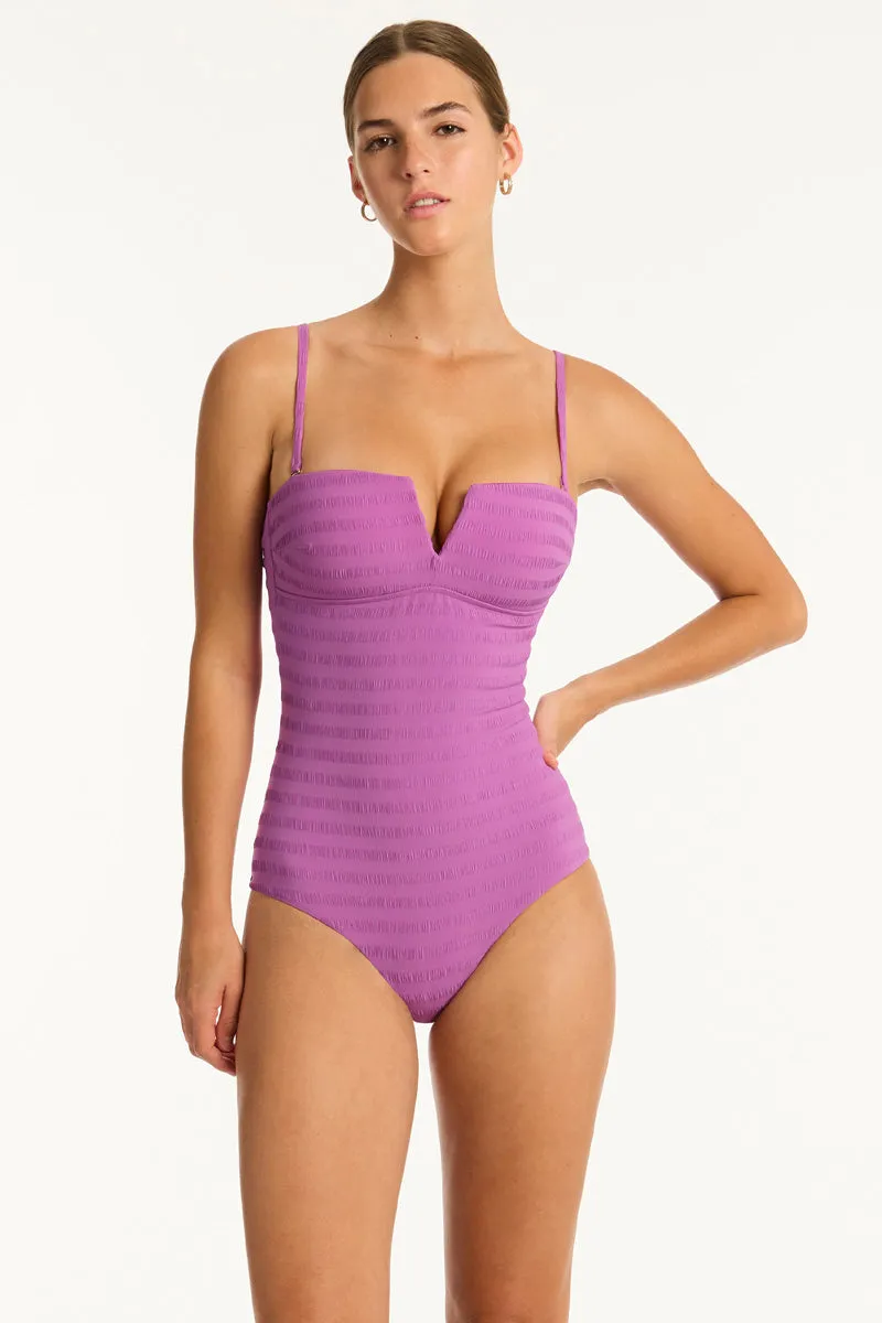 Palisades V Bandeau One Piece sold by Sea Level Australia product image thumbnail 5