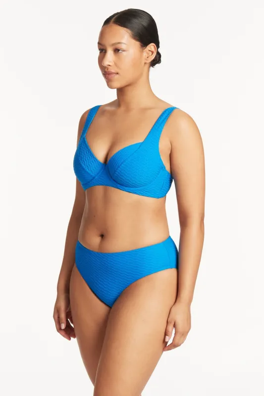 Honeycomb Mid Bikini Pant sold by Sea Level Australia