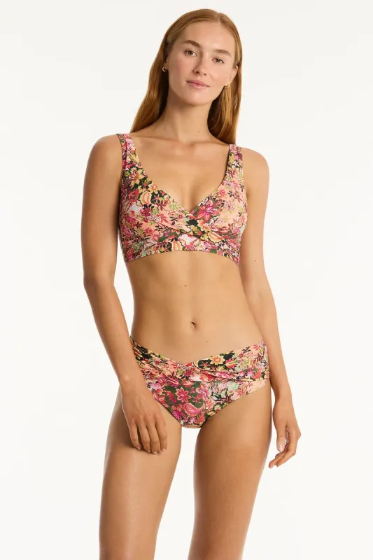 Wildflower Cross Front Multifit Bra sold by Sea Level Australia