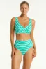 Biarritz Panelled High Waist Pant sold by Sea Level Australia