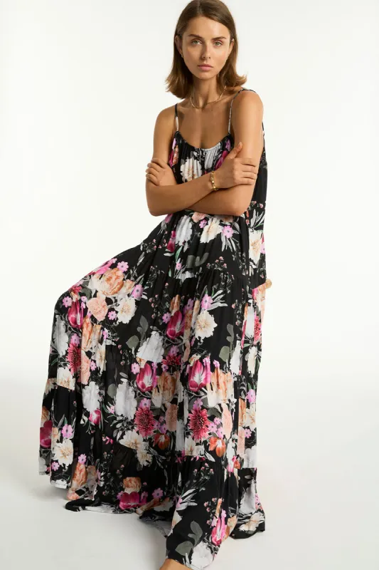 Belle Tiered Maxi Sundress sold by Sea Level Australia