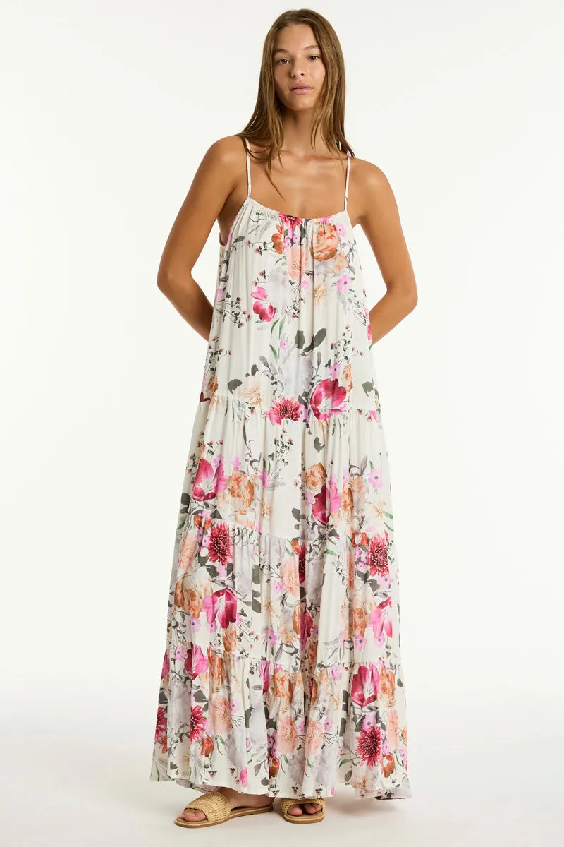 Belle Tiered Maxi Sundress sold by Sea Level Australia product image thumbnail 3