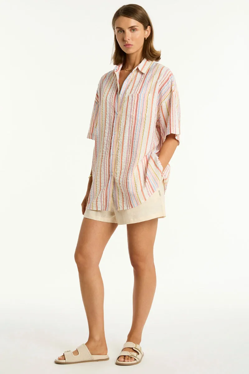Boho Stripe Aloha Shirt sold by Sea Level Australia product image thumbnail 5