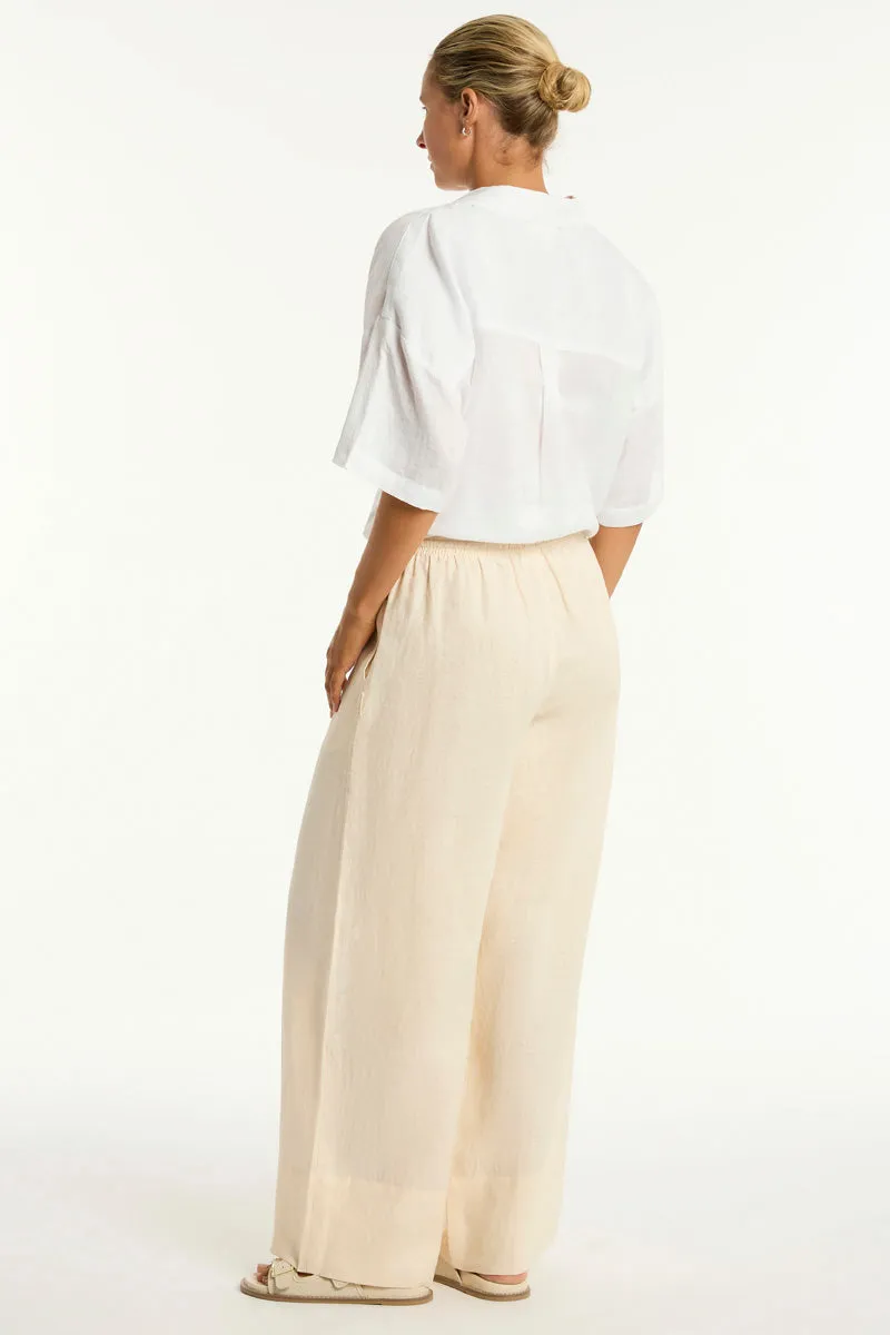 Tidal Linen Palazzo Pant sold by Sea Level Australia product image thumbnail 3