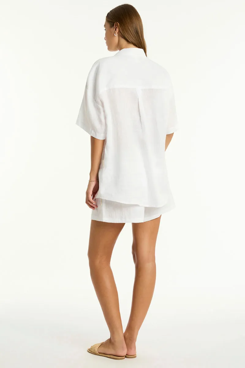 Resort Linen Aloha Shirt sold by Sea Level Australia product image thumbnail 5