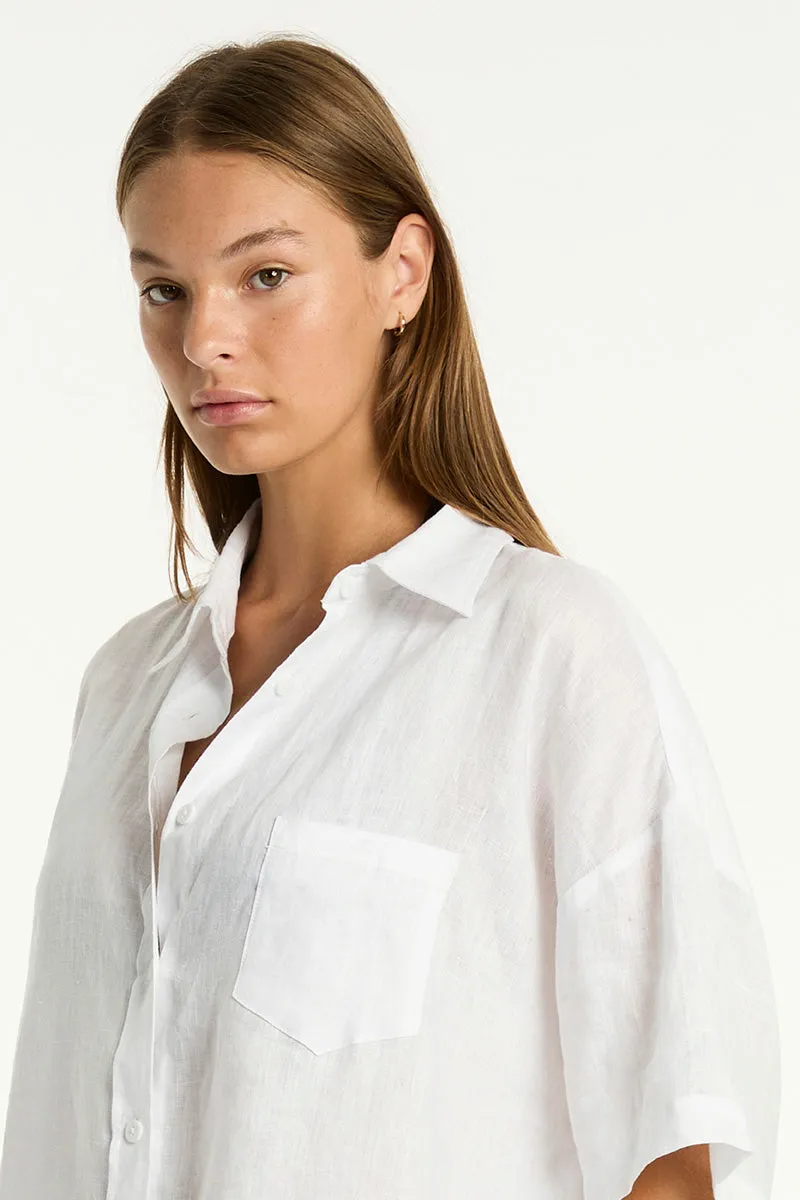 Resort Linen Aloha Shirt sold by Sea Level Australia product image thumbnail 2