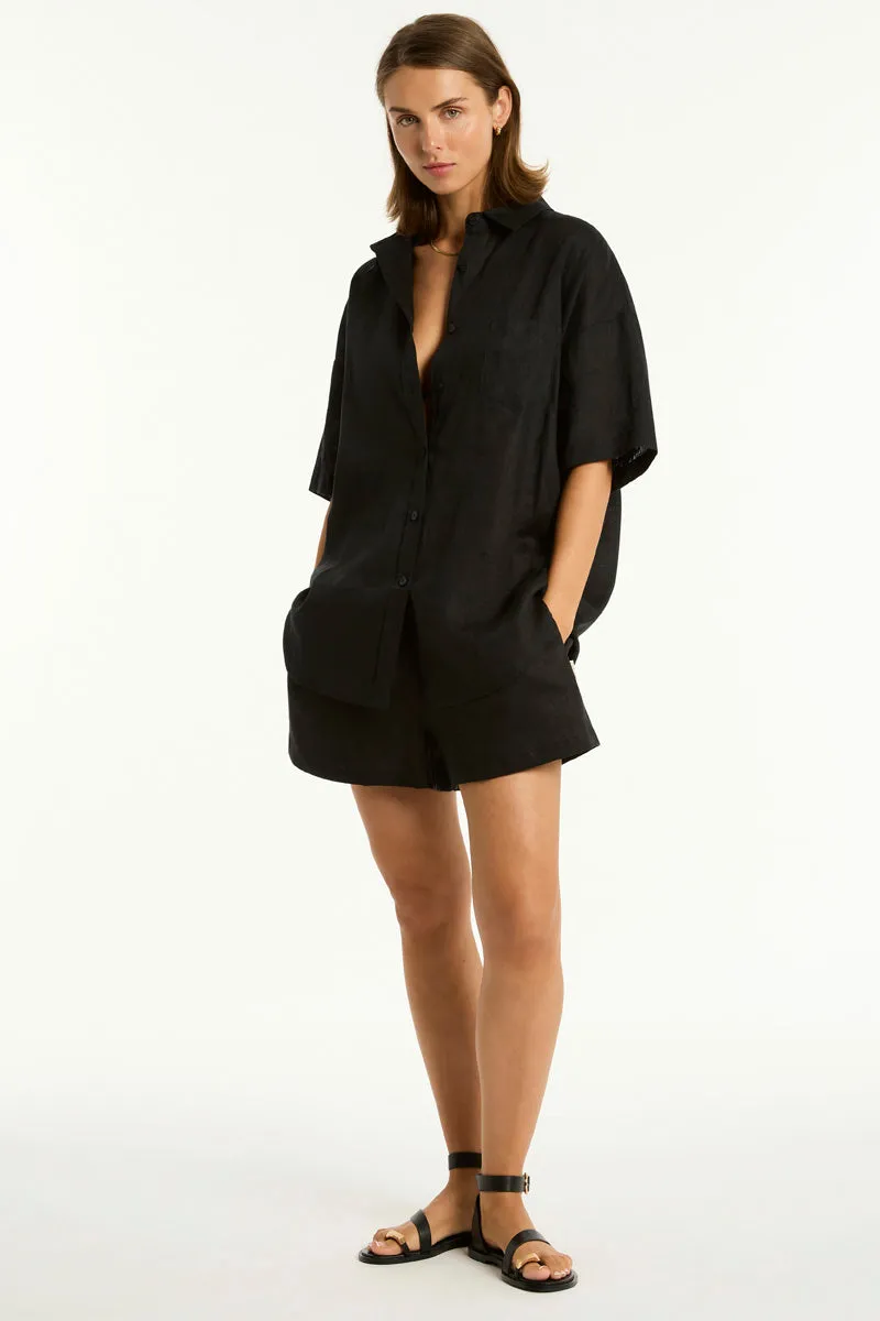 Resort Linen Aloha Shirt sold by Sea Level Australia product image thumbnail 4