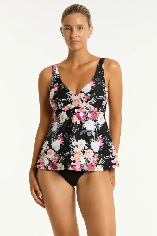 Belle Cross Front Swing Tankini sold by Sea Level Australia