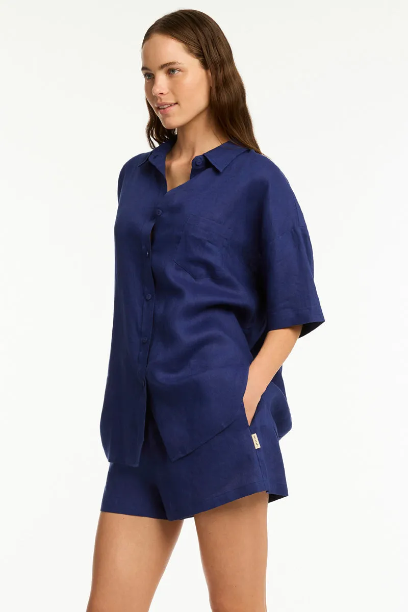 Tidal Linen Boxer Short sold by Sea Level Australia product image thumbnail 3