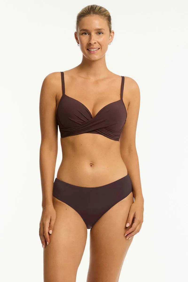 Essentials Edit Mid Bikini Pant sold by Sea Level Australia product image thumbnail 4