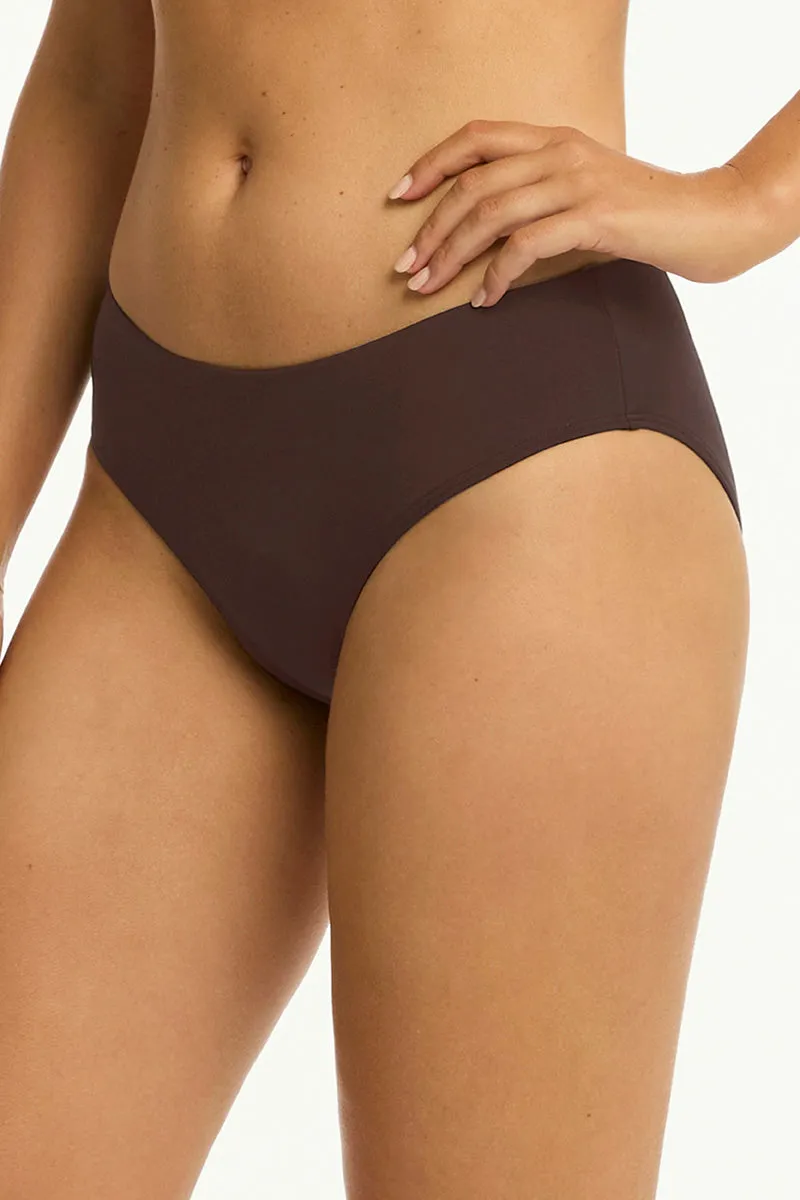 Essentials Edit Mid Bikini Pant sold by Sea Level Australia product image thumbnail 3
