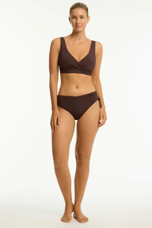 Essentials Edit Cross Front Multifit Bra sold by Sea Level Australia