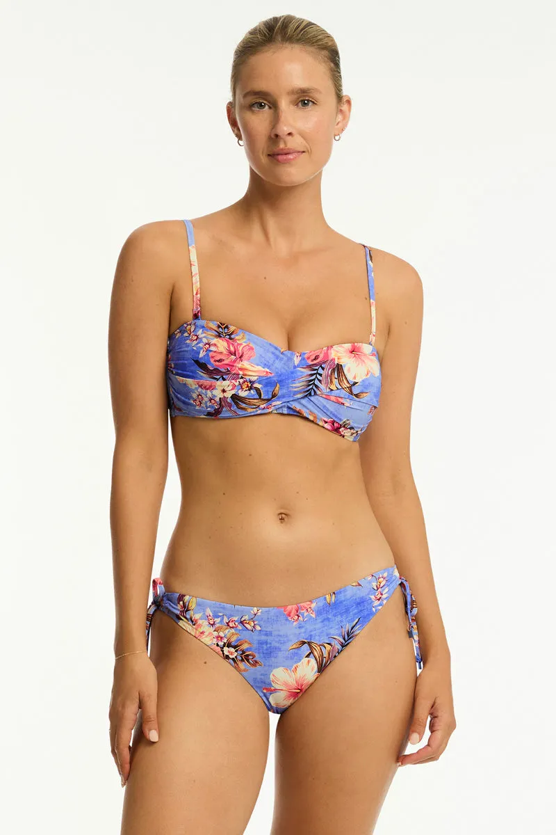 Blue Hawaii Twist Bandeau sold by Sea Level Australia product image thumbnail 5