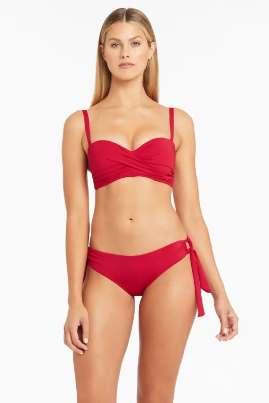 Eco Essentials Tie Side Regular Pant sold by Sea Level Australia