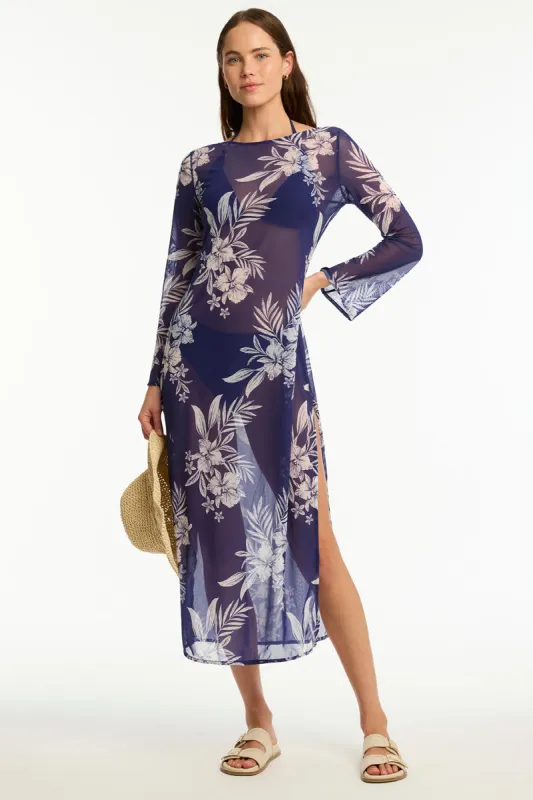 Aloha Mesh Long Dress sold by Sea Level Australia