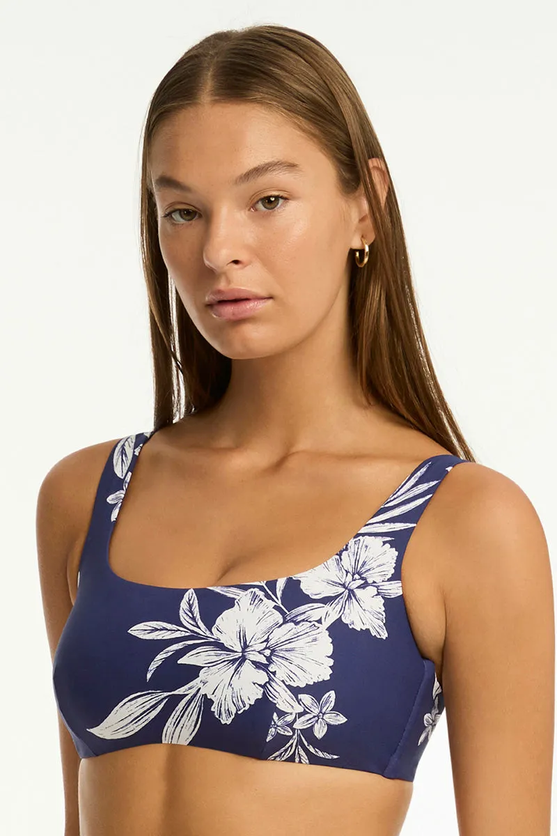 Aloha Low Square Neck Bra sold by Sea Level Australia product image thumbnail 4