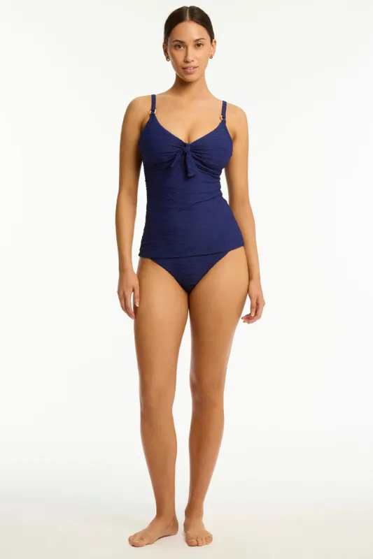 De Soleil Tie Front DD/E Tankini sold by Sea Level Australia