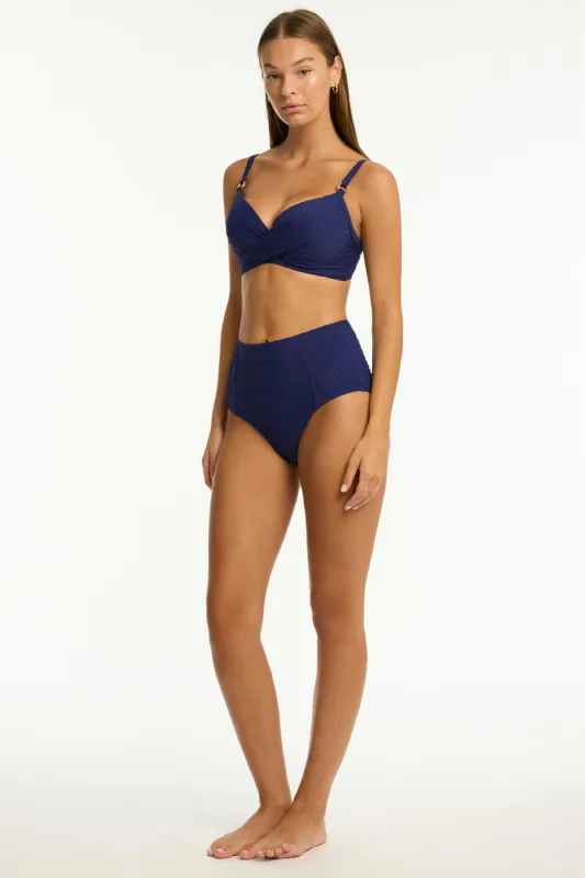 De Soleil Panelled High Waist Pant sold by Sea Level Australia