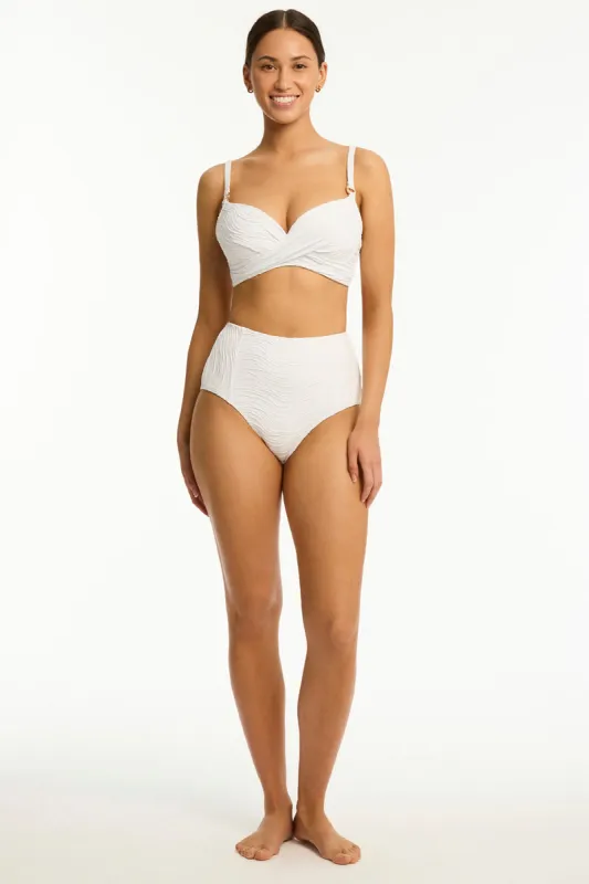 De Soleil Panelled High Waist Pant sold by Sea Level Australia