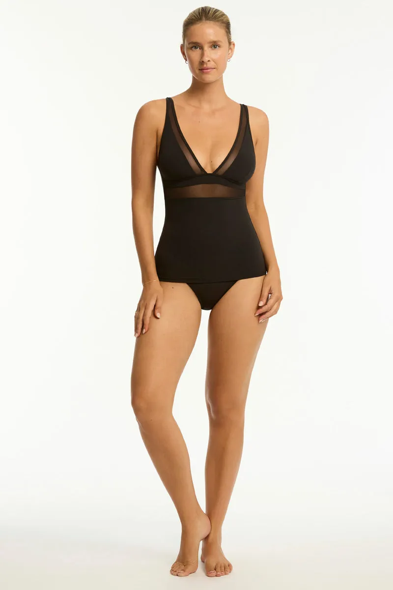 Eclipse Longline Tri Tankini sold by Sea Level Australia