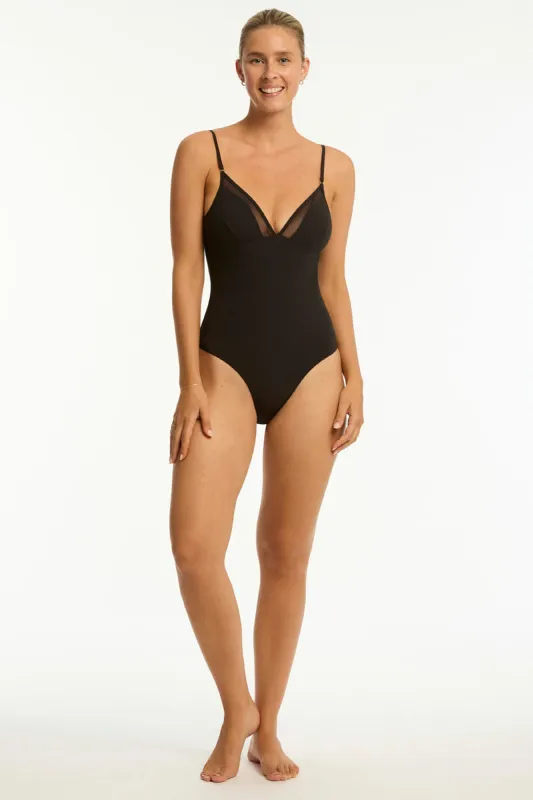 Eclipse Cross Back Tri One Piece sold by Sea Level Australia