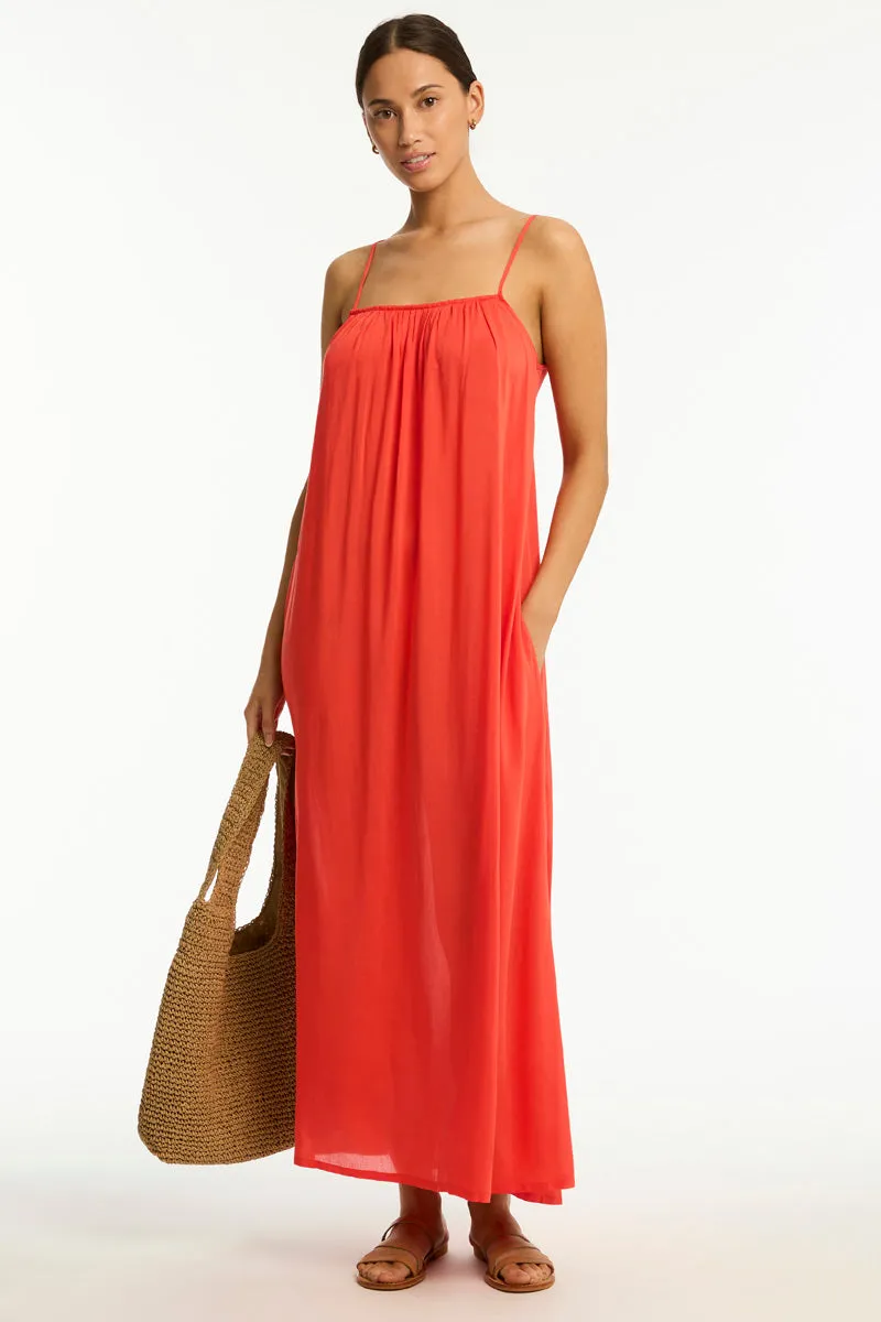 Resort Essentials Maxi Sundress sold by Sea Level Australia