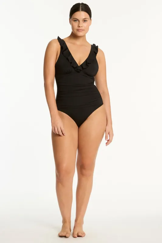 Essentials Edit D/DD Frill One Piece sold by Sea Level Australia