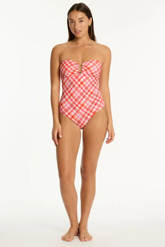Somerset U Bar Bandeau One Piece sold by Sea Level Australia