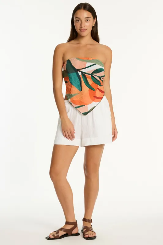 Tropaluxe Scarf Crop Top sold by Sea Level Australia