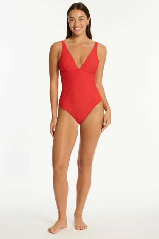 Caracus Scoop Back Panel Line One Piece sold by Sea Level Australia
