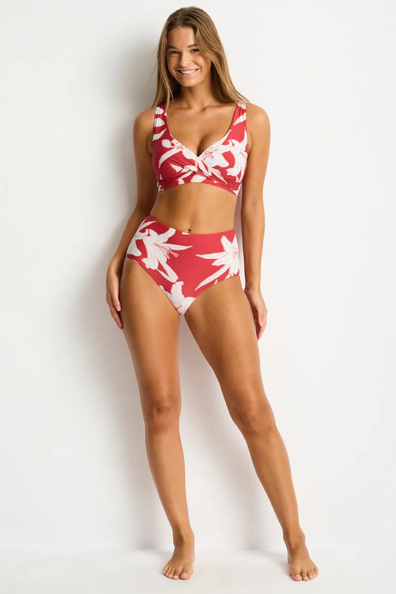 Veridian Cross Front Multifit Bra sold by Sea Level Australia