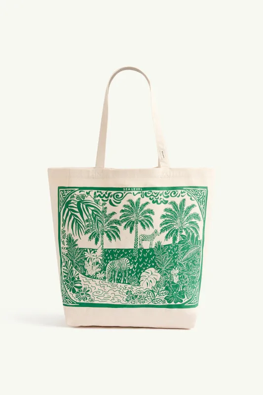 Jungle Beach Tote Bag sold by Sea Level Australia