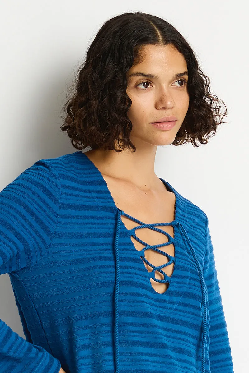 Horizon Lace Up Dress sold by Sea Level Australia product image thumbnail 2