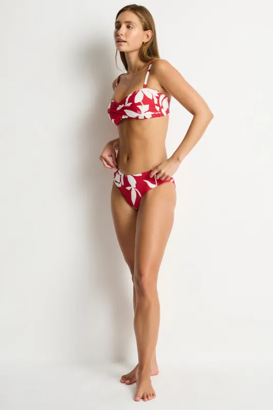 Leilana Mid Bikini Pant made by Sea Level Australia