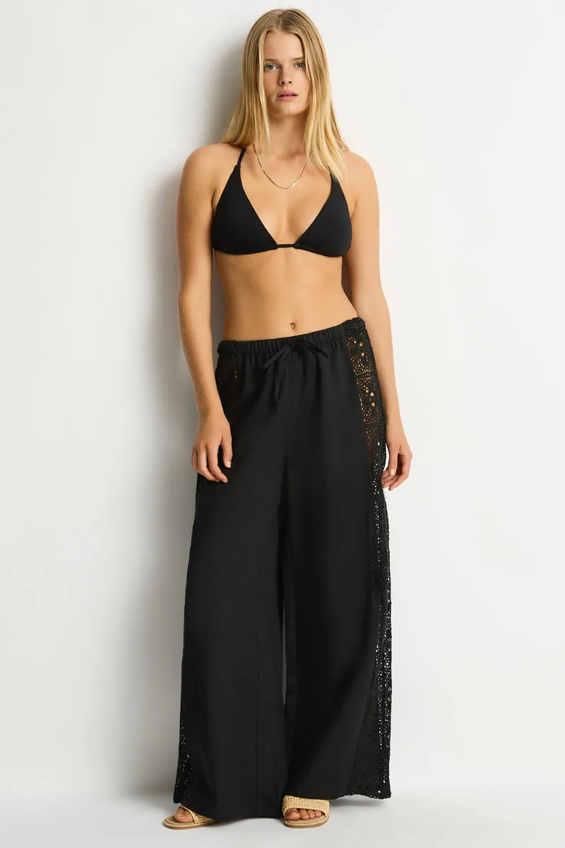 Shore Linen Panelled Beach Pant sold by Sea Level Australia
