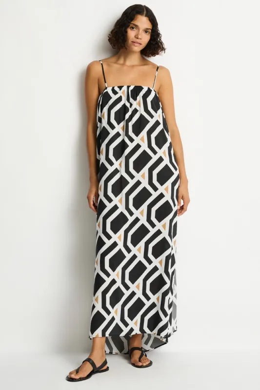 Costa Bandeau Maxi Dress made by Sea Level Australia