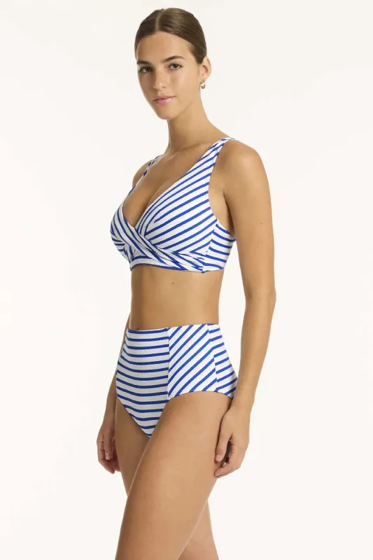 Amalfi Panelled High Waist Pant sold by Sea Level Australia