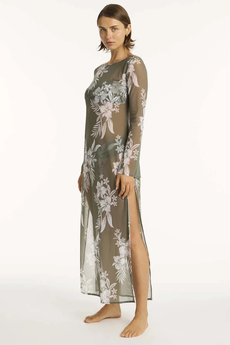 Aloha Mesh Long Dress sold by Sea Level Australia product image thumbnail 3