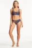Hunter Longline Tri Bra With Macrame Detail sold by Sea Level Australia