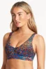 Hunter Longline Tri Bra With Macrame Detail sold by Sea Level Australia